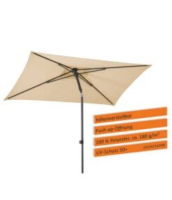 Schneider Sonnenschirm Sevilla, Rechteckig, Ca. B240/T140 Cm 13 Schneider Sonnenschirm Sevilla, Rechteckig, Ca. B240/T140 Cm -Weber Store 6953475 WE IG 001 SchneiderSonnenschirmSevillanatur