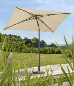 Schneider Sonnenschirm Sevilla, Rechteckig, Ca. B240/T140 Cm 12 Schneider Sonnenschirm Sevilla, Rechteckig, Ca. B240/T140 Cm -Weber Store 6953475 WE MO 001 SchneiderSonnenschirmSevillanatur