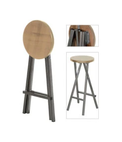 Fun Star Barhocker, Ca. H82 Cm -Weber Store 6982896 WE DE 003 BarhockerStahlHolz