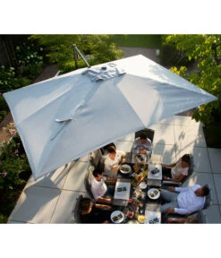 Siena Garden Ampelschirm Cirrus, Rechteckig, Ca. B400/T300 Cm -Weber Store 6988000 WE MO 001 SienaGardenAmpelschirmCirrus400x300cm