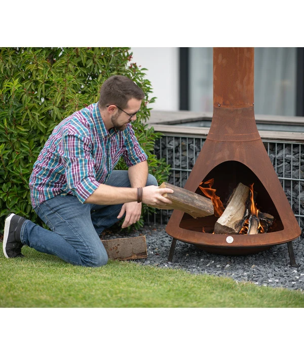 Westmann Grillkamin, Ca. B70/H160/T70 Cm 3 Westmann Grillkamin, Ca. B70/H160/T70 Cm – Bild 3