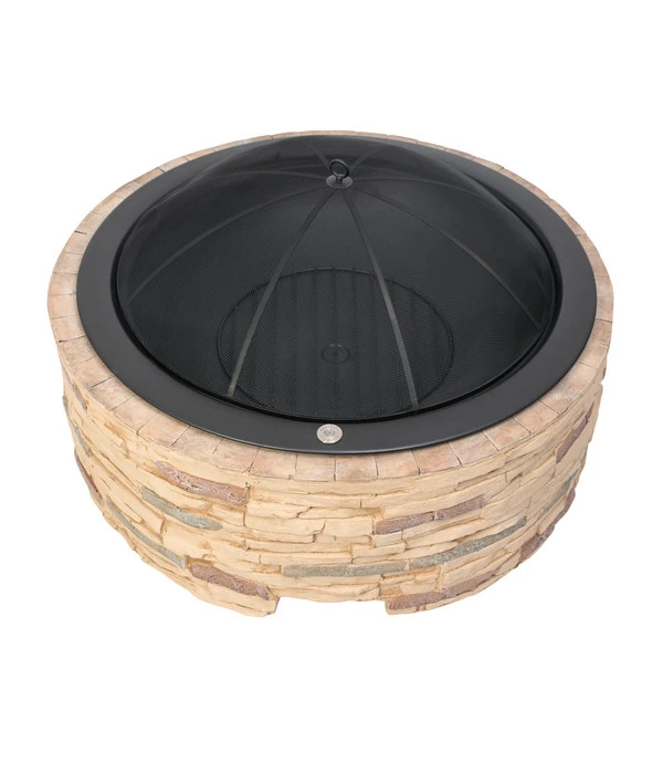 Westmann Feuerstelle, Ca. B90/H54/T90 Cm 1 Westmann Feuerstelle, Ca. B90/H54/T90 Cm