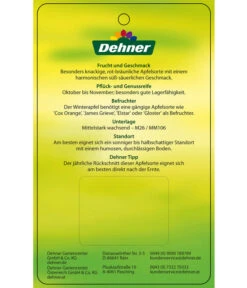 Winterapfel 'Jonagold' -Weber Store 7691645 WinterapfelJonagold Etikett 2