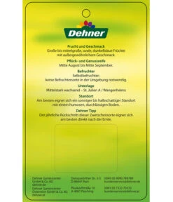 Zwetschge 'Jojo' -Weber Store 7692635 ZwetscheJojo Etikett 2