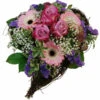 Blumenstrauß Rebenherz, Ca. Ø32 Cm