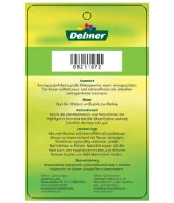 Inkalilie, Verschiedene Sorten 21 Inkalilie, Verschiedene Sorten -Weber Store 8211872 InkalilieInticancha Etikett 2